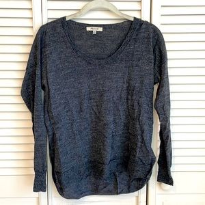 Gray Madewell scoop neck sweater